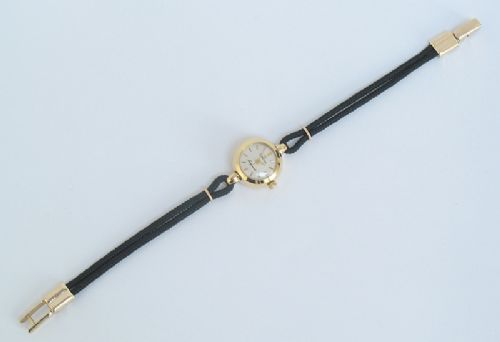 fig 7. BEAUTIFUL SOLID 18CT GOLD OMEGA LADYMATIC COCKTAIL WATCH C1958-59