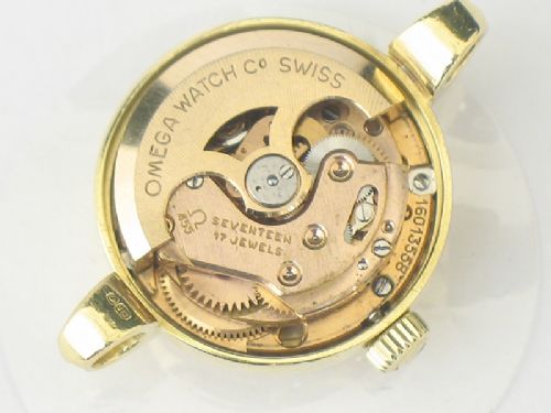 fig 9. BEAUTIFUL SOLID 18CT GOLD OMEGA LADYMATIC COCKTAIL WATCH C1958-59