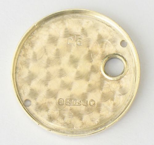 fig 7. LOVELY SOLID 9CT GOLD JEAGER-LECOULTRE BACKWIND LADIES COCKTAIL WATCH