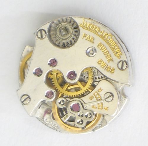fig 9. GEORGOUS SOLID 9CT GOLD JAEGER LECOULTRE BACKWIND LADIES COCKTAIL WATCH
