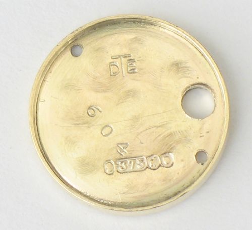 fig 10. GEORGOUS SOLID 9CT GOLD JAEGER LECOULTRE BACKWIND LADIES COCKTAIL WATCH