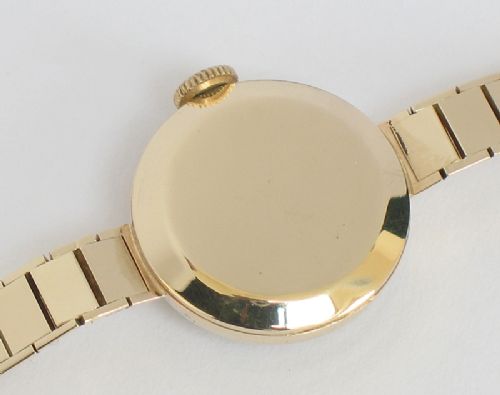 fig 8. EXQUISITE SOLID 9CT GOLD ROLEX TUDOR ROYAL LADIES COCKTAIL WATCH