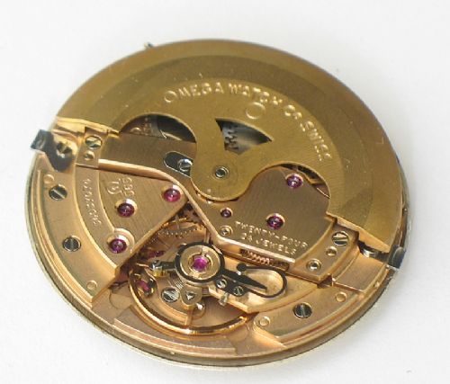 fig 8. SUPERB SOLID 9CT GOLD OMEGA DEVILLE AUTOMATIC MENS WATCH WITH BOXES AND PAPERS