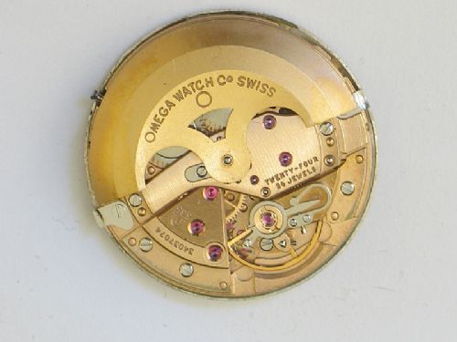fig 7. SUPERB SOLID 9CT GOLD OMEGA DEVILLE AUTOMATIC MENS WATCH WITH BOXES AND PAPERS