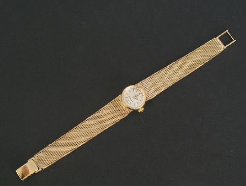 fig 9. BEAUTIFUL SOLID 9CT GOLD OMEGA LADYMATIC LADIES COCKTAIL WATCH
