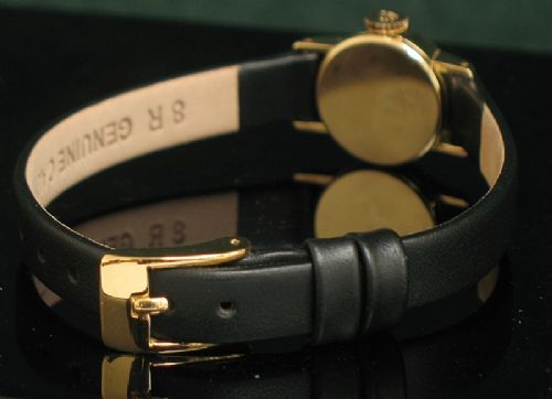 fig 5. EXQUISITE SOLID 18CT GOLD ROLEX ORCHID LADIES COCKTAIL WATCH