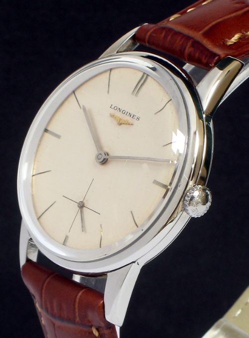 fig 4. LONGINES 30l MANUAL WIND MENS WATCH