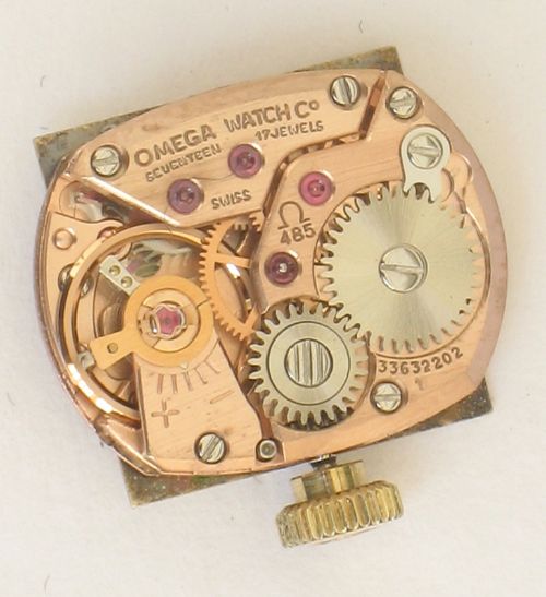 fig 9. STUNNING SOLID 9CT GOLD OMEGA LADIES COCKTAIL WATCH