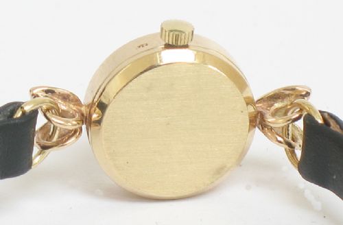 fig 6. DELIGHTFUL SOLID 9CT GOLD ROLEX PRECISION LADIES COCKTAIL WATCH C1960