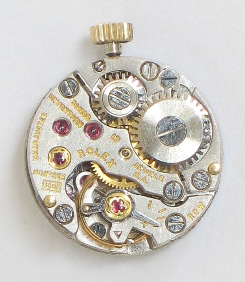 fig 8. DELIGHTFUL SOLID 9CT GOLD ROLEX PRECISION LADIES COCKTAIL WATCH C1960