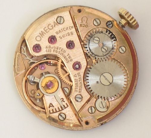 fig 10. STUNNING SOLID 18CT GOLD LADIES OMEGA COCKTAIL WATCH