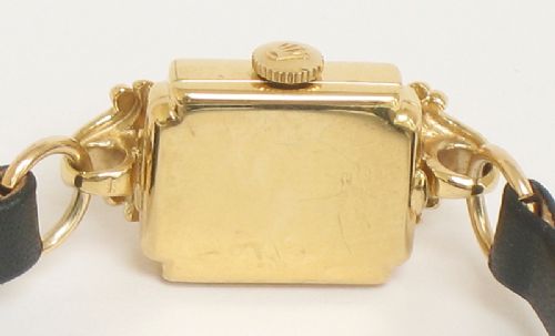 fig 5. BEAUTIFUL SOLID 18CT GOLD ROLEX PRECISION LADIES COCKTAIL WATCH C1950