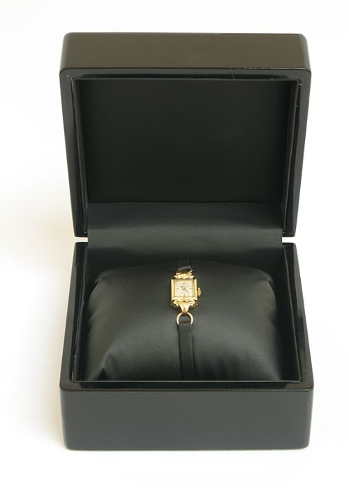 fig 8. BEAUTIFUL SOLID 18CT GOLD ROLEX PRECISION LADIES COCKTAIL WATCH C1950