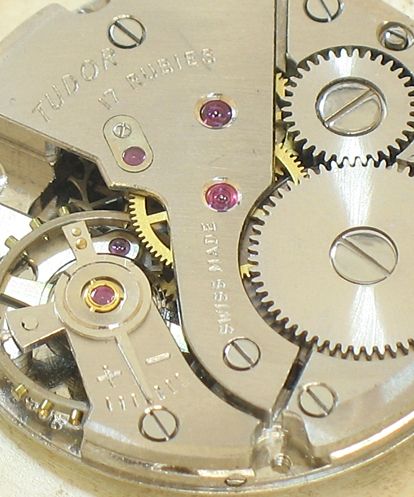 fig 7. MINT CONDITION SOLID 9CT GOLD ROLEX TUDOR MENS WATCH c1960