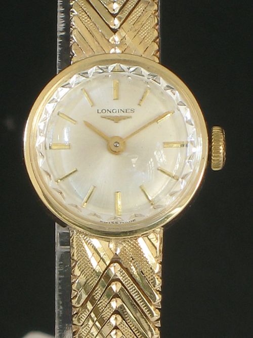 fig 3. EXQUISITE SOLID 9CT GOLD LONGINES LADIES COCKTAIL WATCH