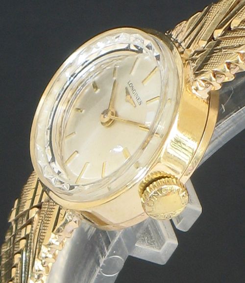 fig 5. EXQUISITE SOLID 9CT GOLD LONGINES LADIES COCKTAIL WATCH