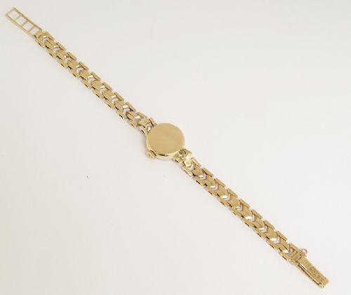 fig 10. STUNNING SOLID 9CT ROLEX PRECISION LADIES COCKTAIL WATCH