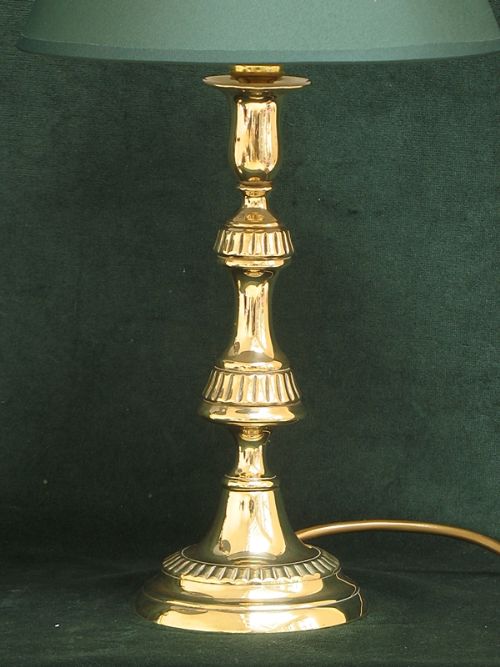 fig 1. BEAUTIFUL PAIR OF VICTORIAN FRENCH SOLID BRASS DESK OR TABLE LAMPS C1880