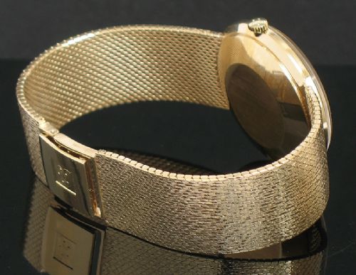 fig 4. STUNNING SOLID 9CT GOLD ETERNAMATIC CENTENAIRE AUTOMATIC WITH DATE MENS WATCH