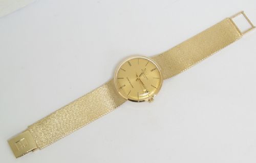 fig 9. STUNNING SOLID 9CT GOLD ETERNAMATIC CENTENAIRE AUTOMATIC WITH DATE MENS WATCH