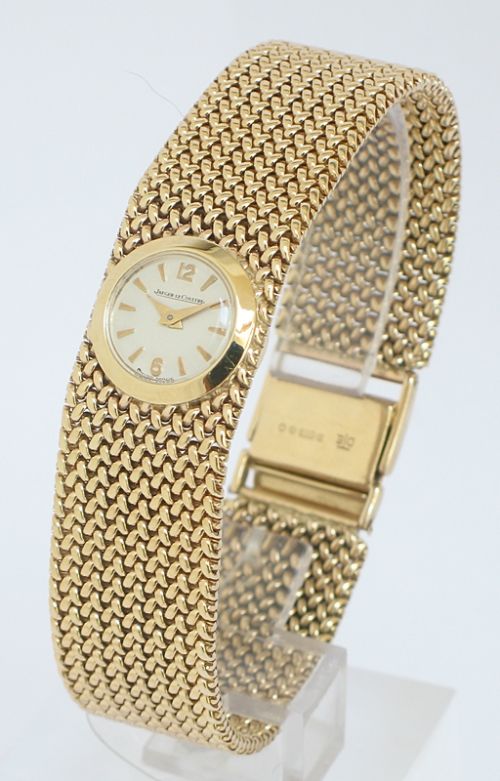 Stunnung Very Heavy Jaeger Lecoultre Backwind Ladies Cocktail Watch