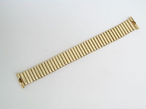 fig 2. EXTREMELY RARE SOLID 9CT GOLD EXCALIBURE 60 EXPANDING MENS WATCH BRACELET OR STRAP