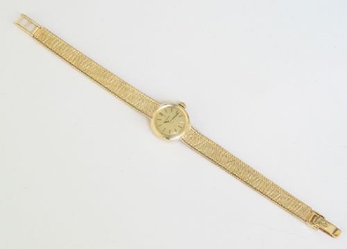 fig 10. EXQUISITE SOLID 9CT GOLD OMEGA LADIES COCKTAIL WATCH
