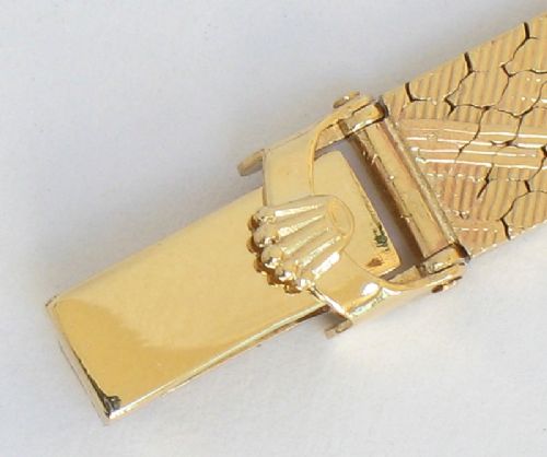 fig 9. STUNNING SOLID 9CT GOLD ROLEX PRECISION LADIES COCKTAIL WATCH