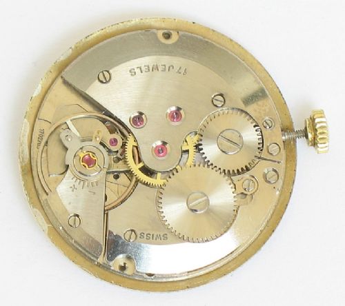 fig 7. SOLID 9CT GOLD ROTARY INCABLOC MENS WATCH