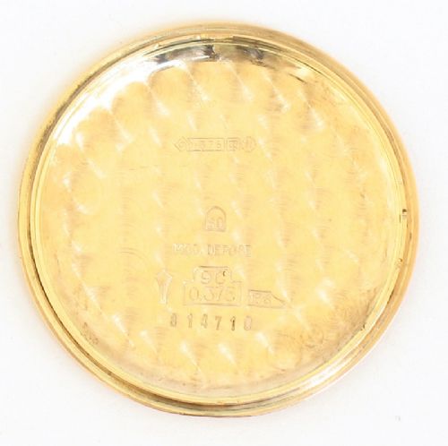 fig 5. SOLID 9CT GOLD ROTARY MENS WATCH