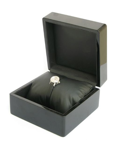 fig 9. EXQUISITE SOLID 18CT WHITE GOLD OMEGA LADIES COCKTAIL WATCH