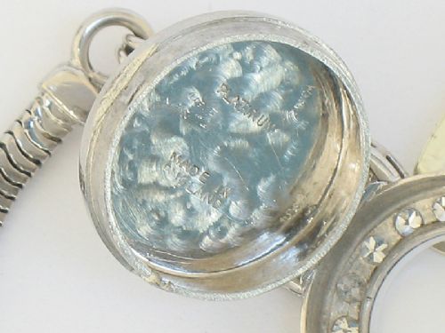 fig 9. STUNNING PLATINUM AND DIAMOND OMEGA ART DECO LADIES COCKTAIL WATCH c1930