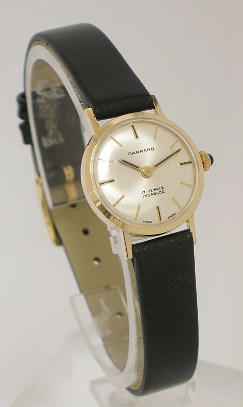 fig 1. EXCEPTIONAL SOLID 9CT GOLD LADIES WATCH BY GARRARD THE CROWN JEWELLERS