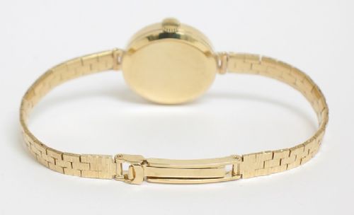 fig 5. BEAUTIFUL SOLID 9CT GOLD LADIES COCKTAIL WATCH BY GARRARD THE CROWN JEWELLERS