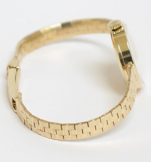 fig 6. BEAUTIFUL SOLID 9CT GOLD LADIES COCKTAIL WATCH BY GARRARD THE CROWN JEWELLERS