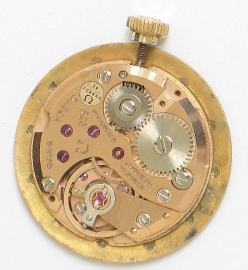 fig 6. LOVELY SOLID 9CT GOLD LADIES OMEGA COCKTAIL WATCH