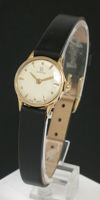 Lovely Solid 9ct Gold Omega Ladies Cocktail Watch C1950