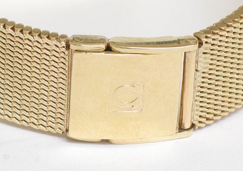 fig 5. STUNNING SOLID 9CT GOLD OMEGA DE VILLE AUTOMATIC MENS WATCH
