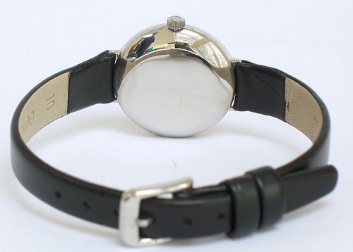 fig 7. STUNNING OMEGA PLATINUM AND 4CTS OF DIAMONDS LADIES ART DECO COCKTAIL WATCH