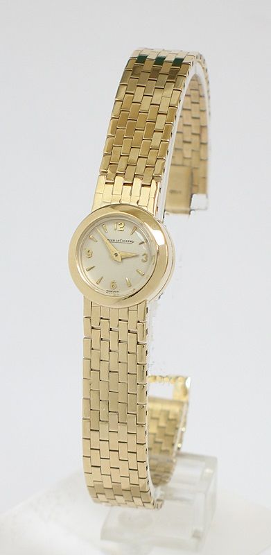 Beautiful Solid 9ct Gold Jaeger-lecoultre Backwinder Ladies Cocktail Watch C1958