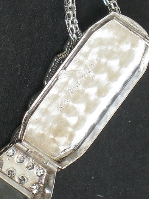 fig 6. BEAUTIFUL LONGINES PLATINUM AND DIAMOND ART DECO LADIES COCKTAIL WATCH C1930