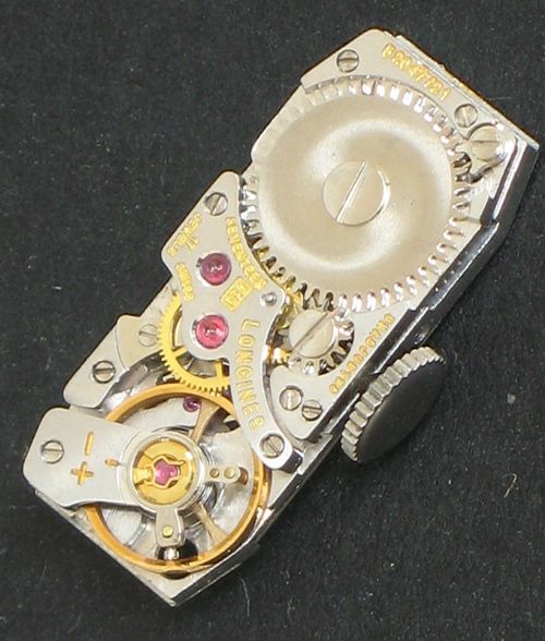 fig 8. BEAUTIFUL LONGINES PLATINUM AND DIAMOND ART DECO LADIES COCKTAIL WATCH C1930