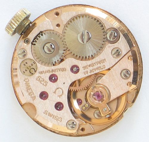 fig 5. BEAUTIFUL SOLID 9CT GOLD LADIES OMEGA COCKTAIL WATCH c1958