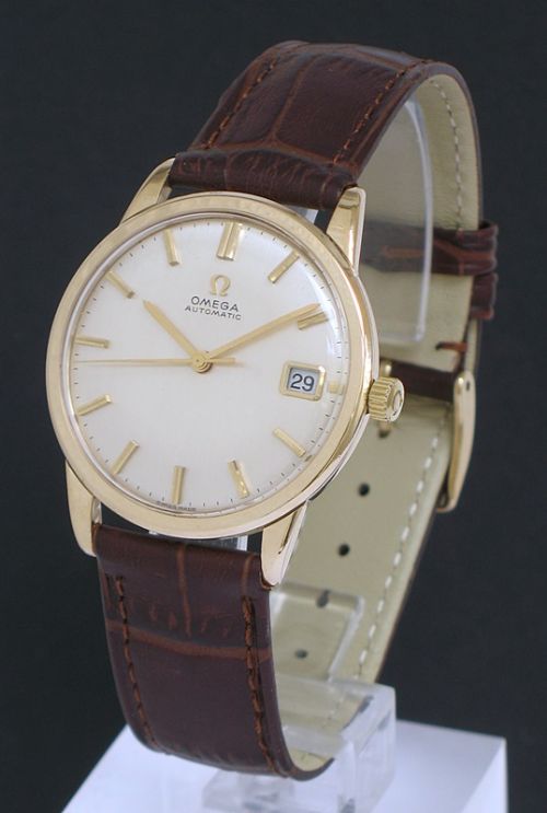 Incredible Solid 9ct Gold Omega Automatic with Date Mens Watch