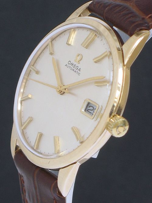 fig 3. INCREDIBLE SOLID 9CT GOLD OMEGA AUTOMATIC WITH DATE MENS WATCH