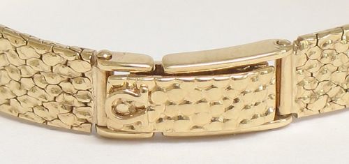 fig 8. LOVELY SOLID 9CT GOLD OMEGA LADIES COCKTAIL WATCH WITH ORIGINAL BOX