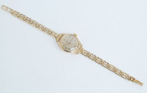 fig 5. LOVELY SOLID 9CT GOLD OMEGA LADIES COCKTAIL WATCH
