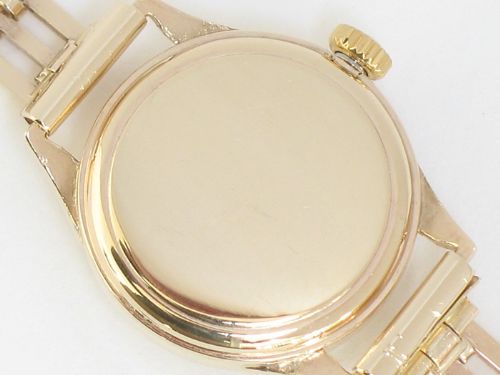fig 6. LOVELY SOLID 9CT GOLD OMEGA LADIES COCKTAIL WATCH