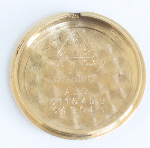 fig 7. LOVELY SOLID 9CT GOLD OMEGA LADIES COCKTAIL WATCH
