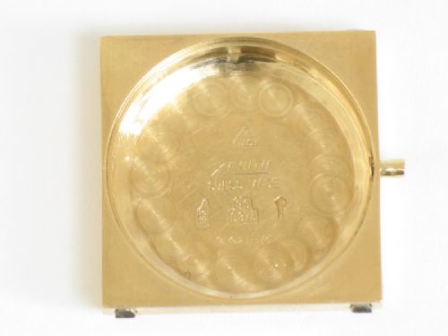 fig 6. EXTREMELY RARE SOLID 9CT ZENITH KENNEDY AUTOMATIC CHRONOMTER MENS WATCH C1960